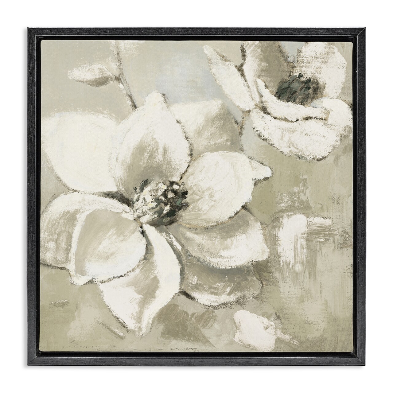 Stupell Industries Magnolias After Rain Floating Frame, design by Lanie Loreth
